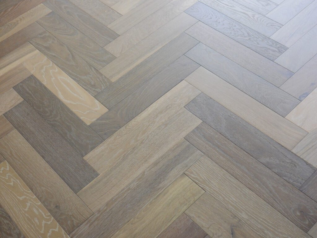 Parquet Chêne Project Line — Gris Fumé 90×450