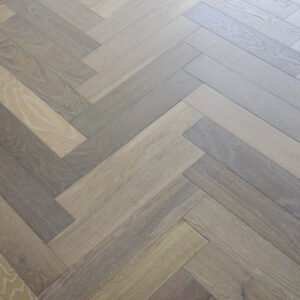 Parquet Chêne Project Line — Gris Fumé 90×450