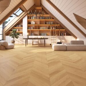Eiken Parket Modern Line — Geborsteld mat gelakt 90×510