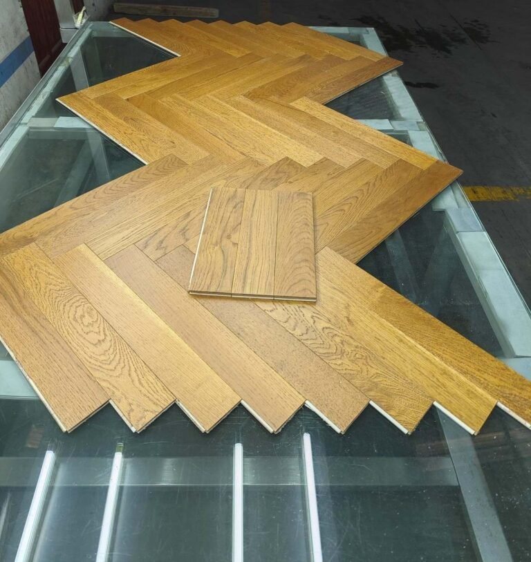 Eiken Parket Builder's Line — Goud gerookt 90×600