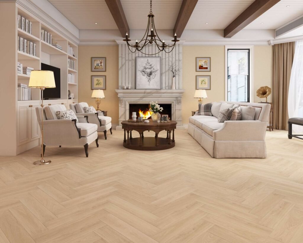 Parquet Chêne Modern Line — Brut 125×600