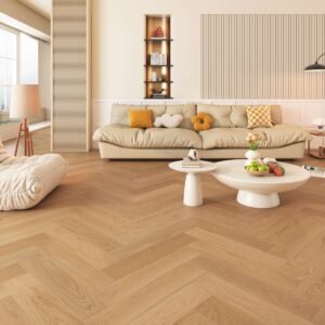 Eichenparkett Modern Line — Gebürstet matt lackiert 125×600