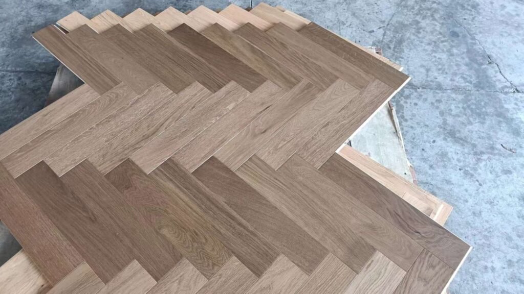Parquet Chêne Project Line — Fumé Huilé 90×450