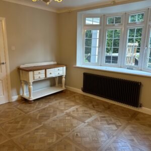 Oak Parquet Premium Versailles — Brushed 600×600
