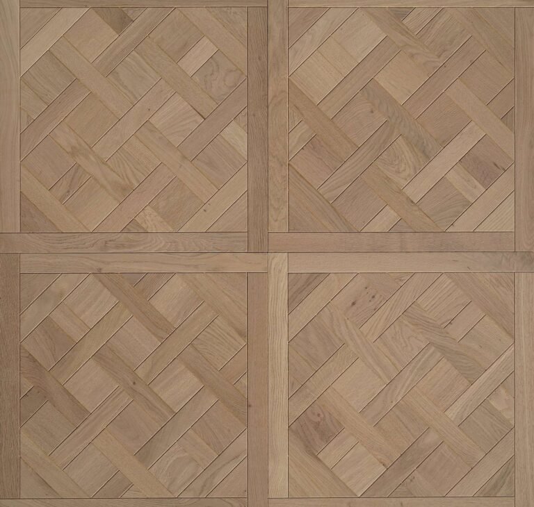 Eichenparkett Premium Versailles — Invisible-Finish Leicht gebürstet 600×600