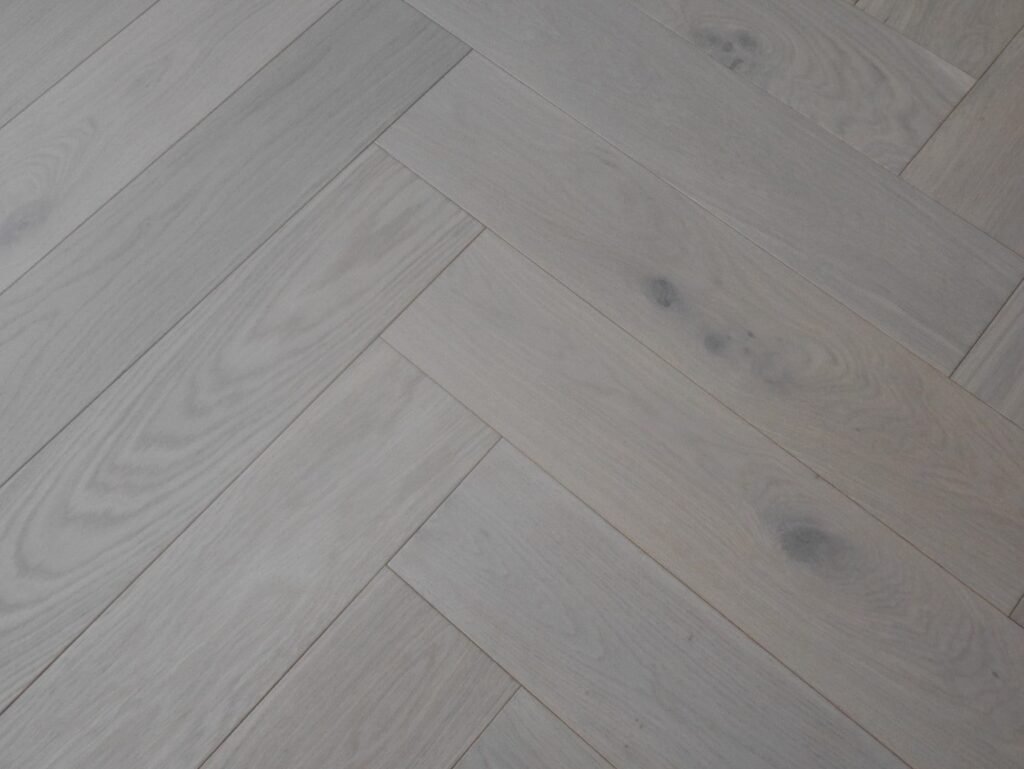 Parquet Chêne Modern Line — Huilé Blanc 125×600