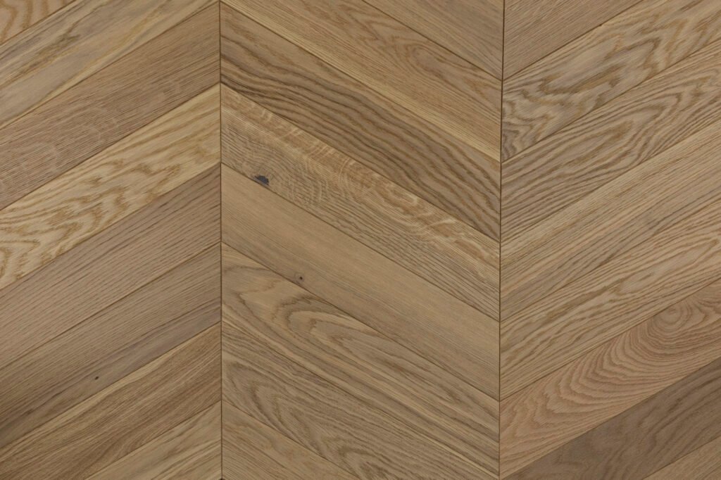 Parquet Chêne Porcelain — Chevron 90×420