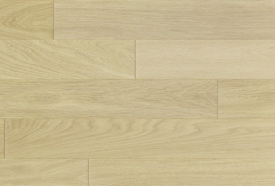 Parquet Chêne Lame droite Rustique — Chaux 11×70×490