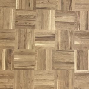 Parquet Mosaic Oak Solid wood — Damier Extra Rustic