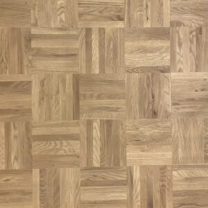 Parquet Mozaïek Eiken Massief — Damier Rustiek