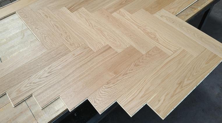 Eiken Parket Visgraat Natur — Dordogne 14x120x600