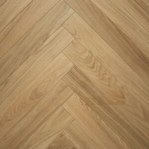Parquet Roble Espiga Natur — Crudo cepillado biseaux 11×70×490
