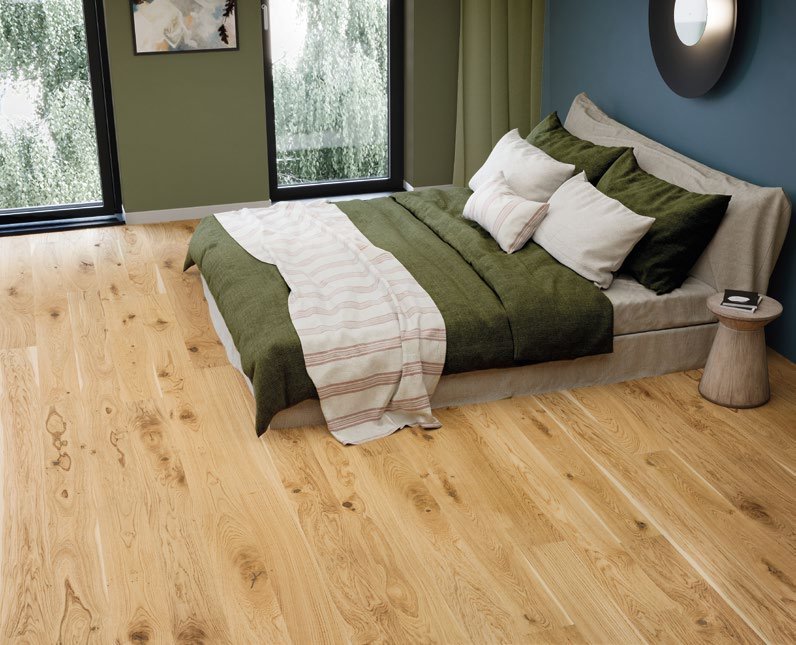 Parquet Chêne Cottage Four — Verni mat 148×2200