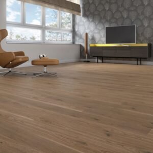 Parquet Chêne Cottage Seven — Taupe verni mat 148×2200