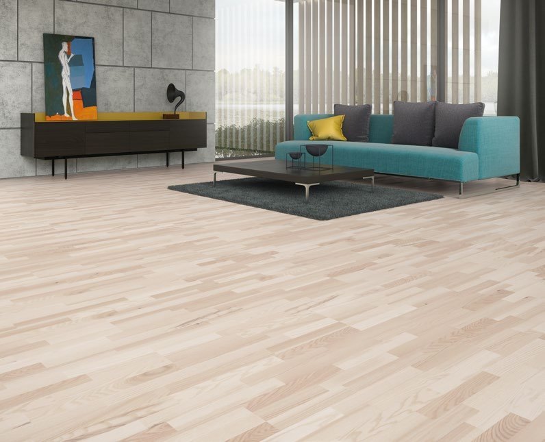 Parquet Frêne Natur — Huilé blanc 182×2200