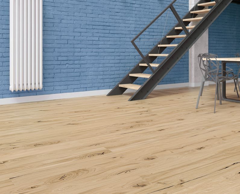 Parquet Chêne Earthquake — Huilé porcelaine 148×2200