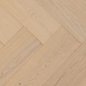 Parquet Rovere Nature White — Spina di pesce 145×725