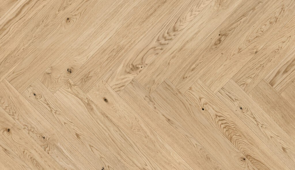 Parquet Chêne Classic — Bâton rompu Cashmere verni mat 148×1080