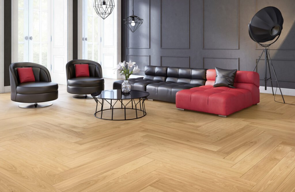 Parquet Chêne Classic — Bâton rompu huilé 148×1080