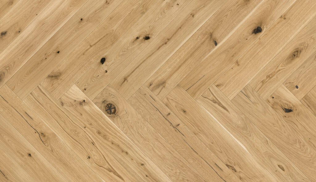 Parquet Chêne Earthquake — Bâton rompu verni mat 148×1080