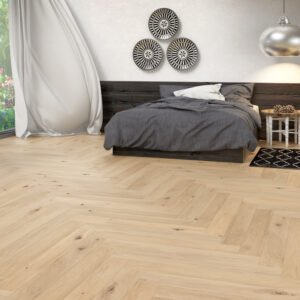 Eichenparkett Earthquake — Fischgrät huilé porcelaine 148×1080