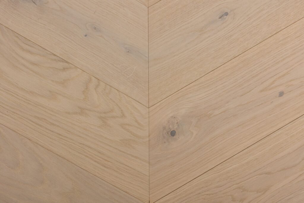 Parquet Chêne Rustic New White — Point de Hongrie 145×810