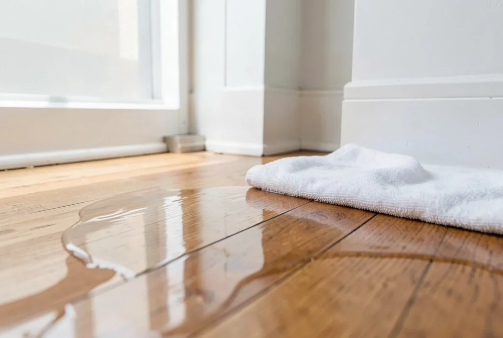 Parquet et dégât des eaux : que faire ?