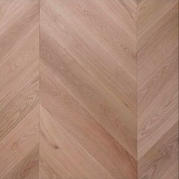 Parquet chêne point de Hongrie 45° — 1 Bis brut 180x900