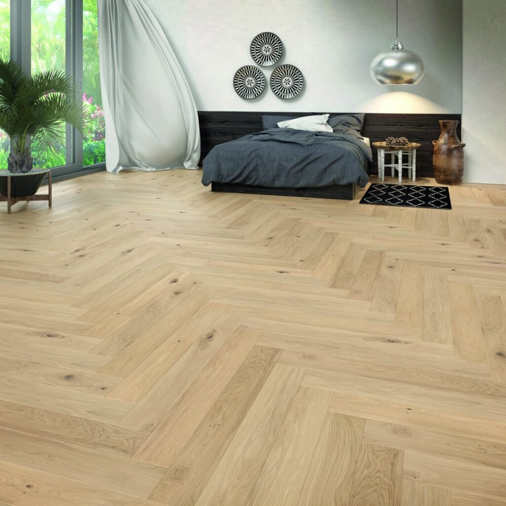 Eiken Parket Earthquake — Visgraat huilé 148×1080