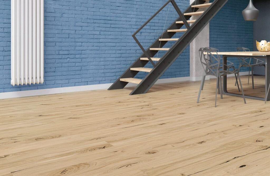Eiken Parket Earthquake — Geolied porcelaine 148×1090