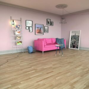 Parquet Chêne Natur — Cashmere verni mat 182×2190