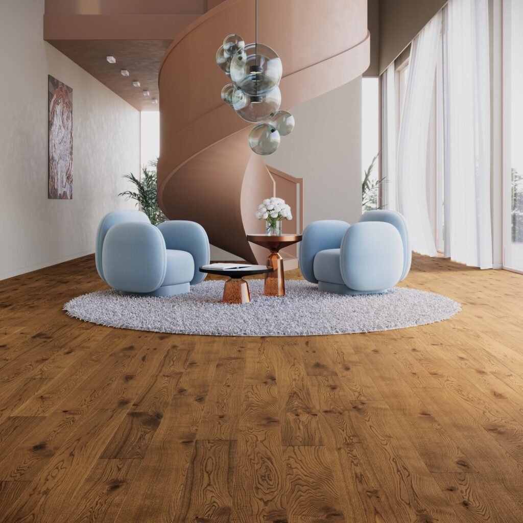 Eiken Parket Unique — Almond verni mat 182×2190