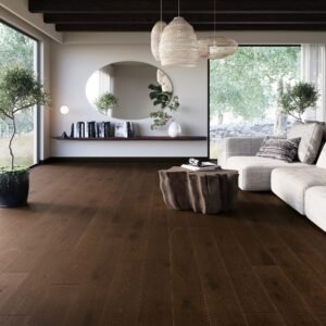 Parquet Roble Unique — Dark Choc verni mat 182×2200